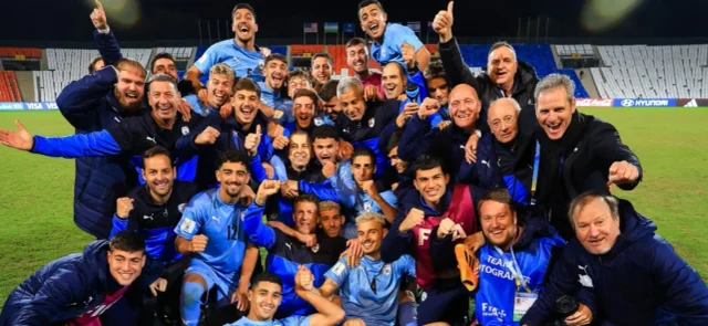 Israel sorprendió y se quedó con el cupo a la semifinal del Mundial Sub-20. / Foto: AFP.