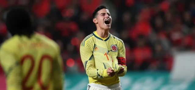 James Rodríguez. Foto: AFP