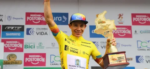 Miguel Ángel López. Foto: Federación Colombiana de Ciclismo