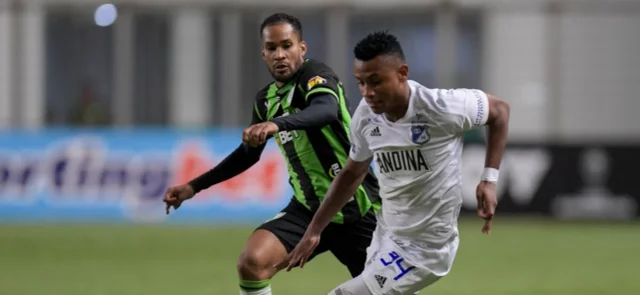 Millonarios perdió en Brasil. Foto: AFP