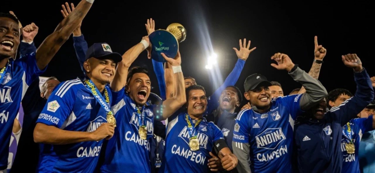 Millonarios, campeón de la Liga 2023-I - Foto: VizzorImage/ Diego Cuevas