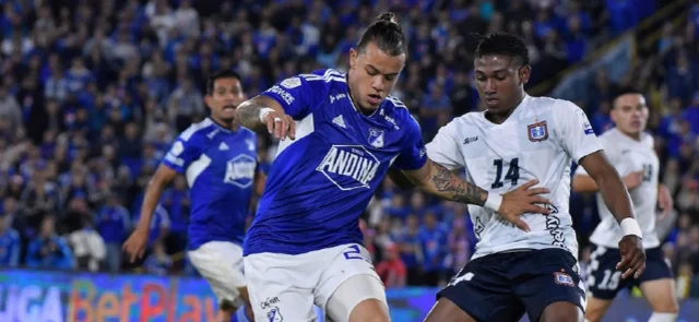 Millonarios tiene una estadística positiva a la hora de enfrentar a Chicó. / Foto: Vizzorimage.