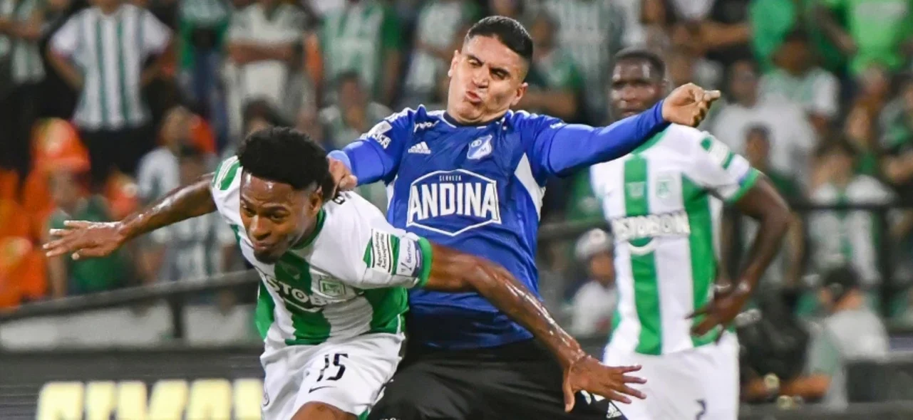 Millonarios vs. Nacional. Foto: VizzorImage / Luis Benavides