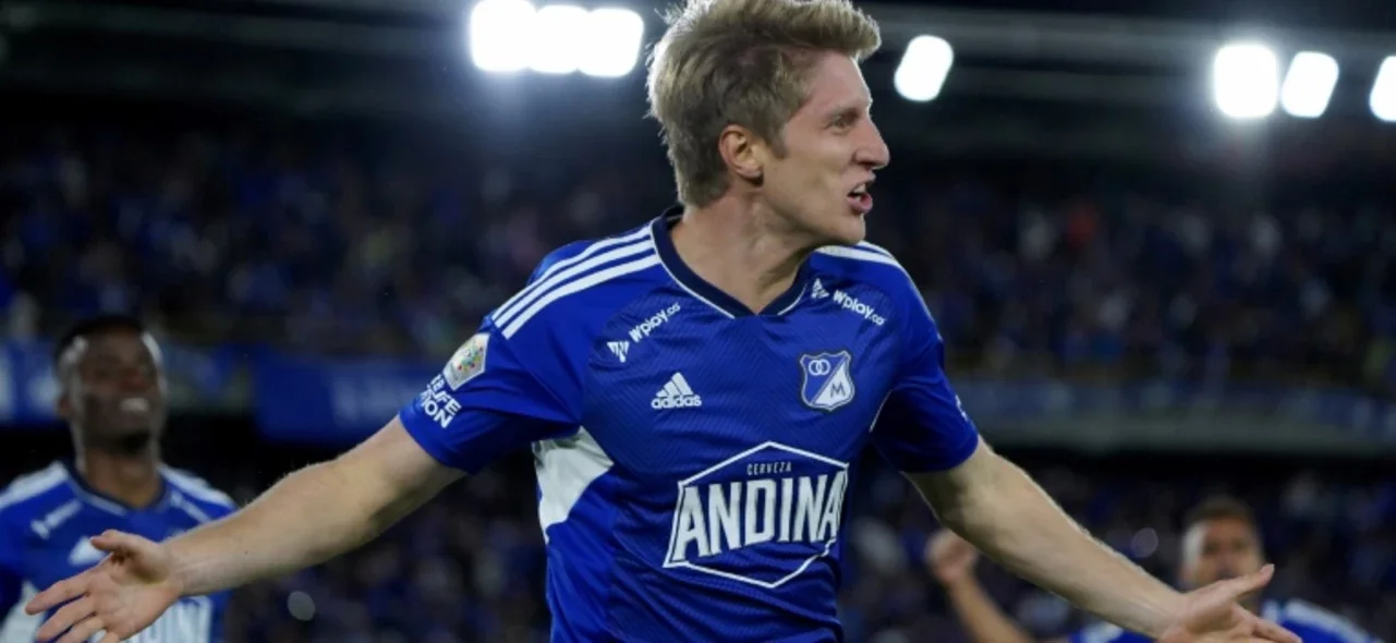 Triunfo de Millonarios 2-1 sobre Medellín -VizzorImage / Andres Rot