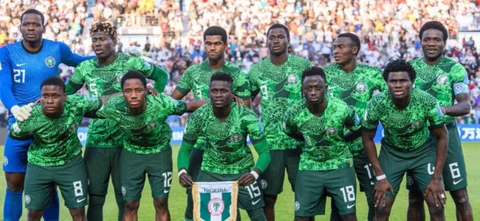 Así fue la polémica celebración de Nigeria contra Argentina. / Foto: @thenff.