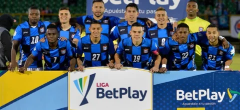 Así fue la opción de gol de Boyacá Chicó contra Medellín. / Foto: Vizzorimage.