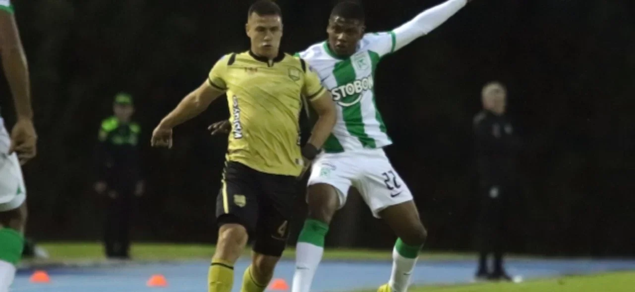 Perea estuvo muy cerca del segundo gol de Nacional. / Foto: Vizzorimage. Perea estuvo muy cerca del segundo gol de Nacional. / Foto: Vizzorimage.