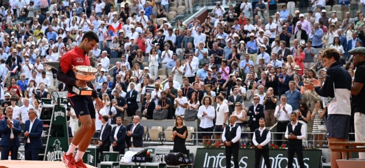 Novak Djokovic - Foto: @RolandGarros