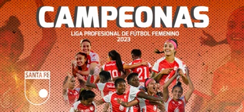 Santa Fe, campeón de la Liga BetPlay Femenina