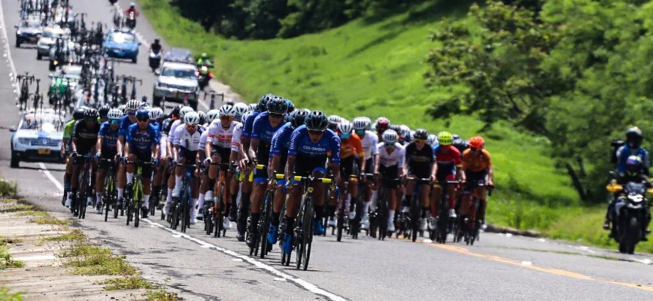 Vuelta a Colombia. Foto: Federación Colombiana de Ciclismo.