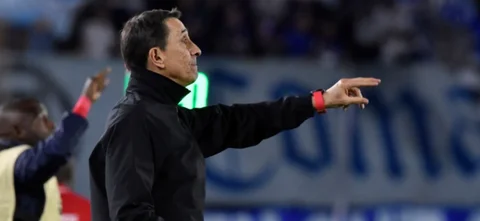 América de Cali visitó la capital por la fecha 5 de cuadrangulares - VizzorImage/ Gabriel Aponte