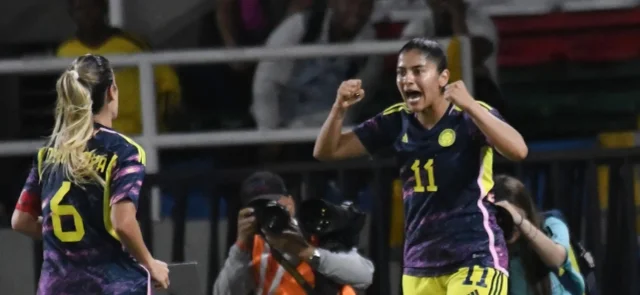 Catalina Usme, jugadora de la selección Colombia Femenina. / Foto: VizzorImage - Luis Ramírez