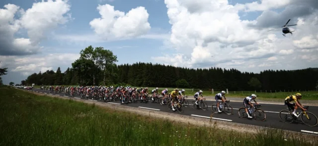 Ciclistas en competencia. / Foto AFP
