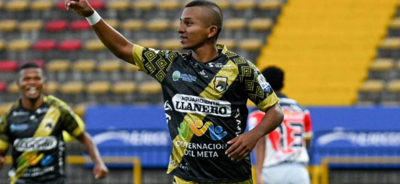 Llaneros se jugará el primer título del Torneo BetPlay en 2023 contra Patriotas - VizzorImage / Samuel Norato Néider Ospina llegó a su sexto gol con Llaneros en 2023 - VizzorImage / Samuel Norato