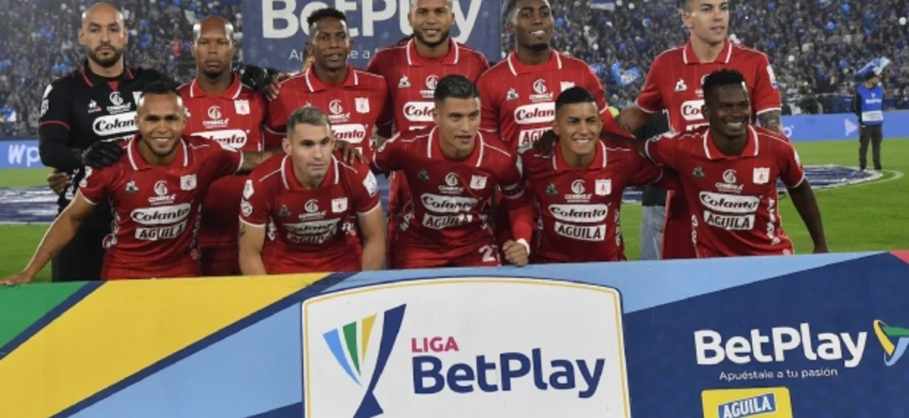 América de Cali desperdició otra opción de gol contra Millonarios. / Foto: Vizzorimage.