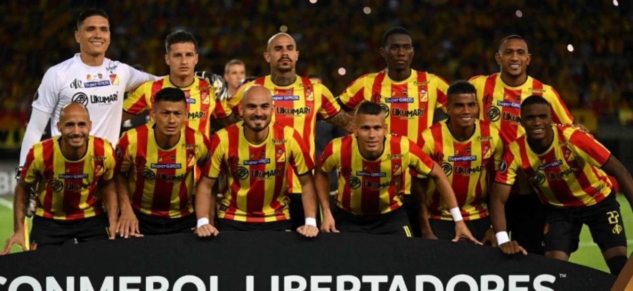 Pereira perdió en la Libertadores contra Monagas en Venezuela. / Foto: AFP.