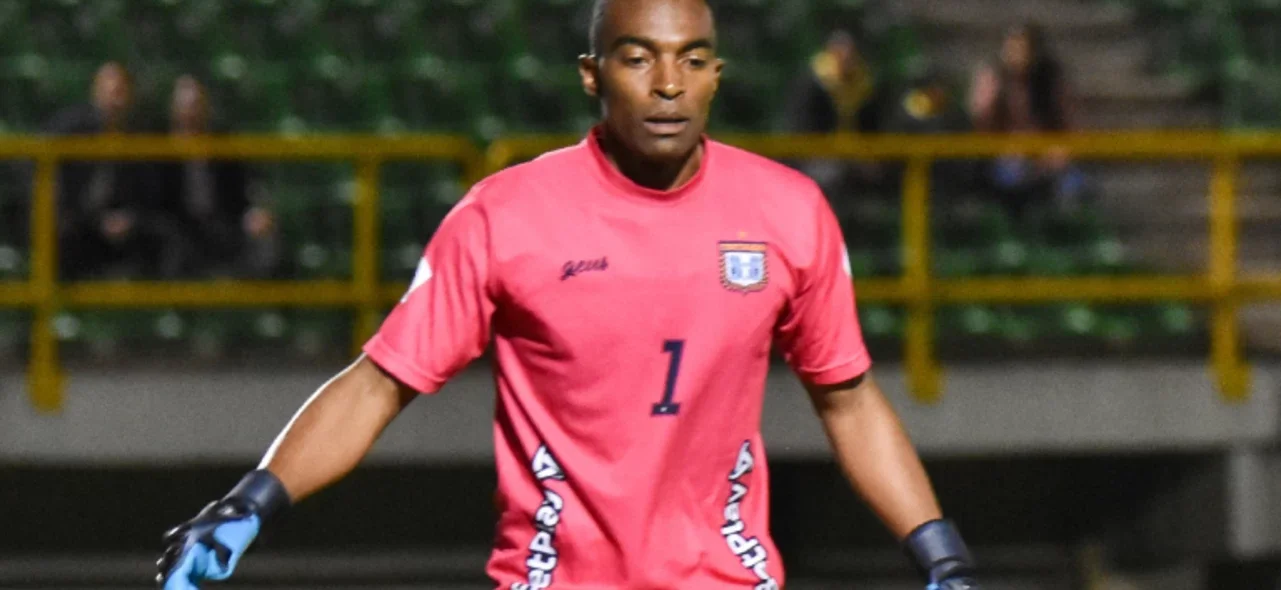 Rogeiro Caicedo - Guardameta de Boyacá Chicó - VizzorImage / Edward Leguizamon