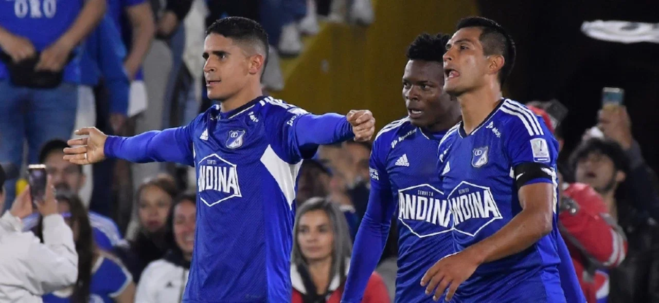 Millonarios se quedó con la victoria y logra 10 puntos en el cuadrangular. / Foto: VizzorImage / Gabriel Aponte.