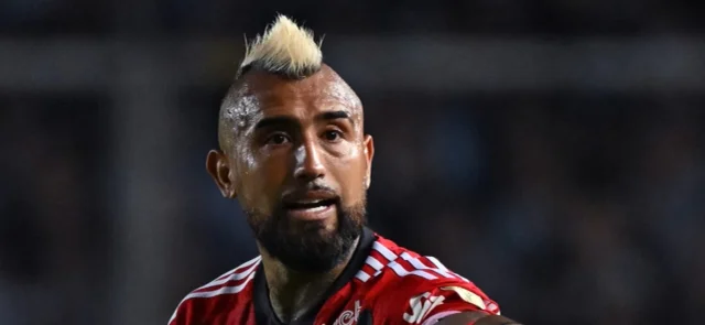 Arturo vidal, volante Chileno -AFP