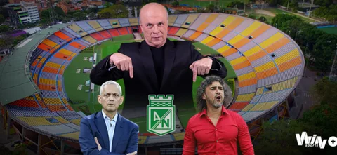 Pieza ilustrativa sobre la información de Carlos Antonio Vélez sobre Reinaldo Rueda y Leonel Álvarez - Diseño Win