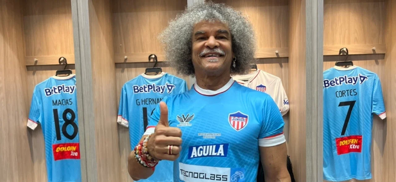 Así fue la ovación que recibió el 'Pibe' Valderrama en el Metropolitano. / Foto: Twitter Junior.