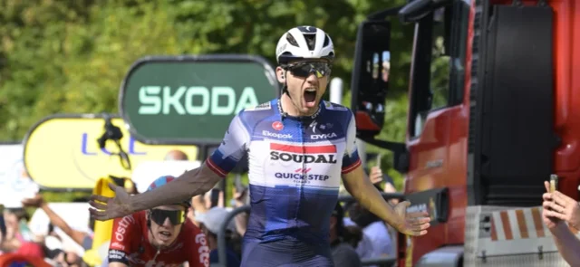 Kasper Asgreen. Foto: Twitter/@letour_es