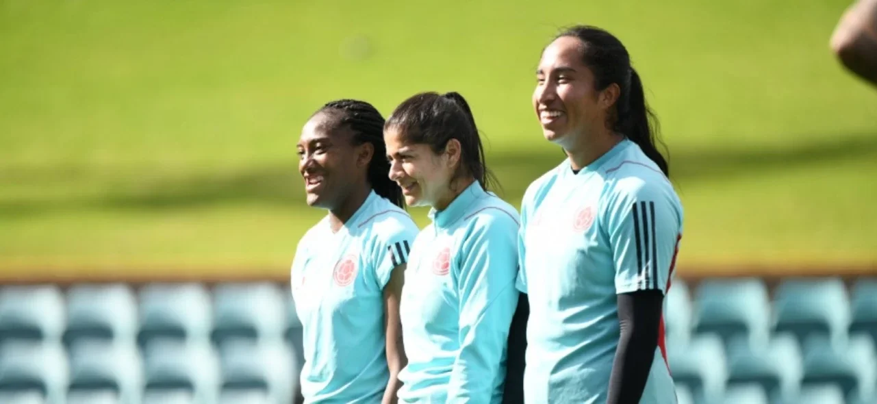 La selección Colombia en sus entrenamientos - Foto: @FCF