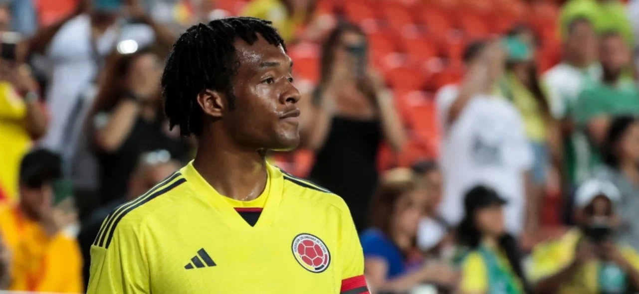 Juan Guillermo Cuadrado. Foto: AFP