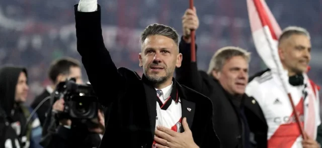 Demichelis no se quedó callado y le respondió a Borja. / Foto: AFP.