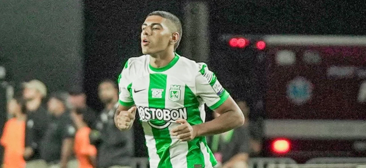 Así fue el debut de Emilio, el hijo de Víctor Hugo Aristizábal con Nacional. / Foto: Twitter Nacional.