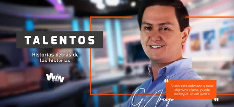 Guillo Arango, periodista de Win Sports.