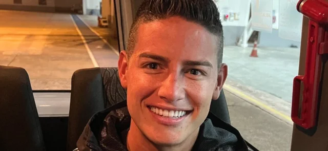 James Rodríguez. Foto: Twitter/SaoPaulo