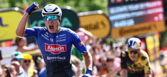 Jasper Philipsen ganó la etapa 3 del Tour de Francia / AFP