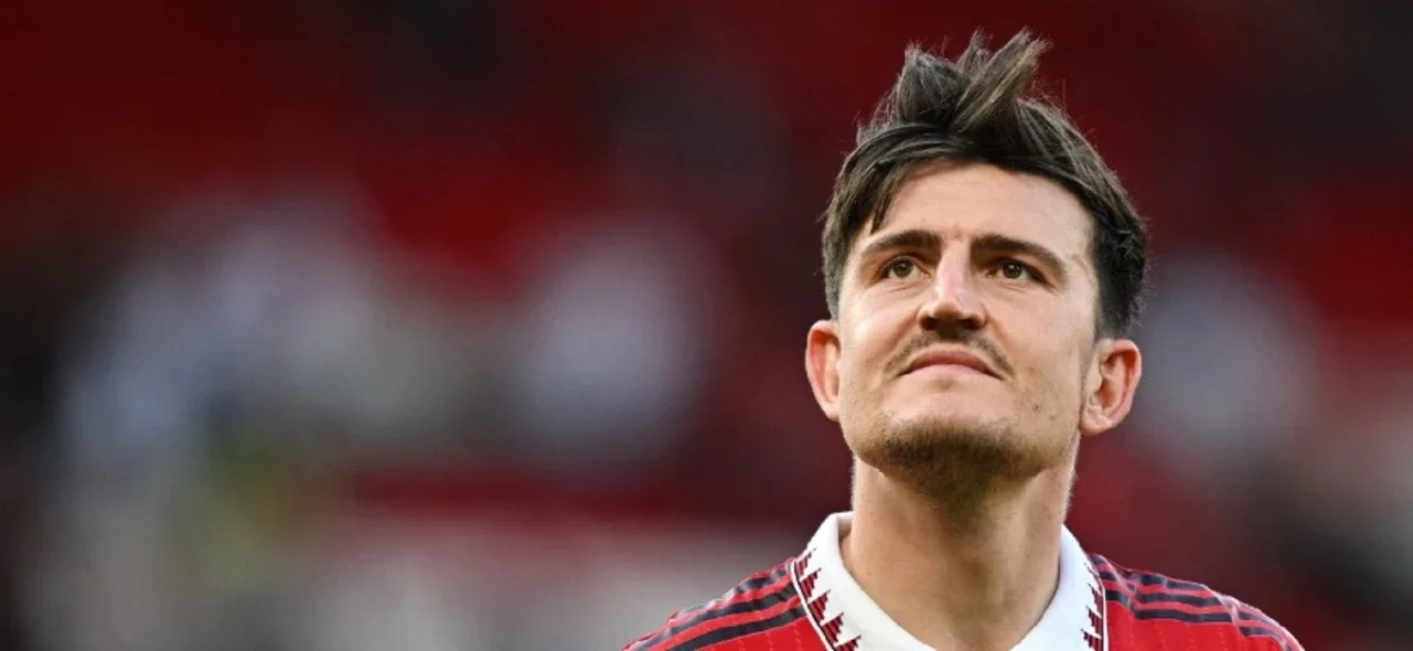 Harry Maguire y la tensión con Erik ten Hag en Manchester United. / Foto: AFP.