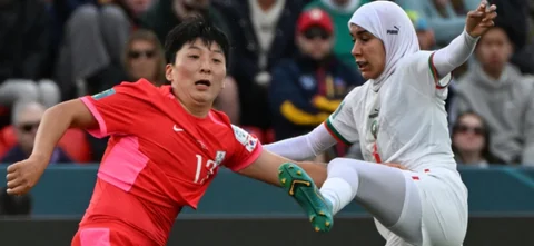 Nouhaila Benzina, jugadora de Marruecos - Foto: AFP