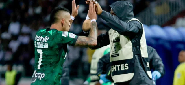 Atlético Nacional frente a Once Caldas - Foto: VizzorImage/ JJ Bonilla