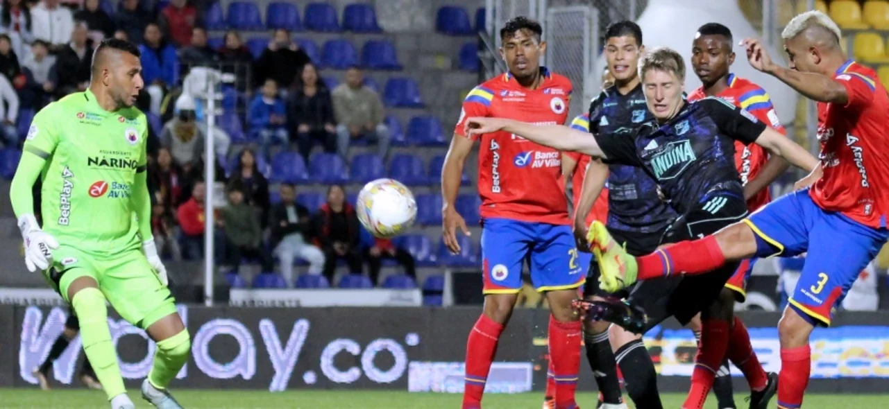 Pasto vs. Millonarios - Foto: VizzorImage/ Leonardo Castro