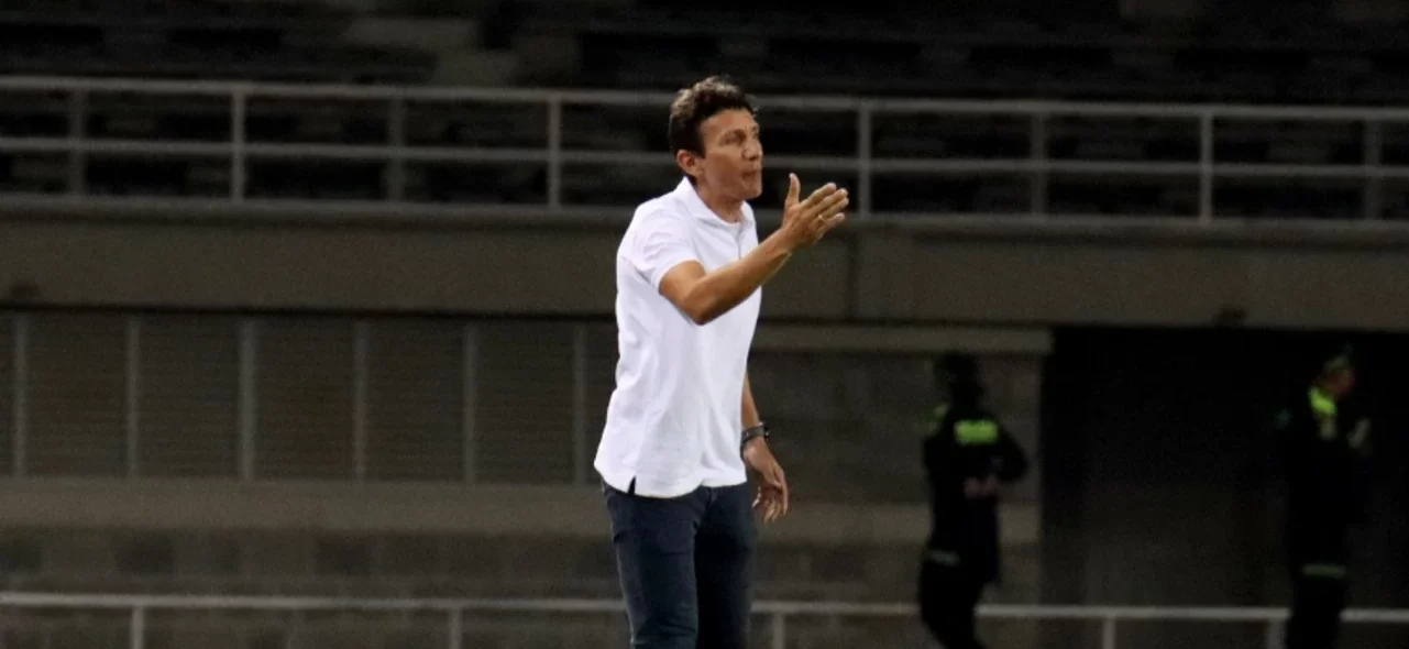 Sergio Herrera - Técnico encargado Deportivo Cali - VizzorImage / Pablo Bohorquez