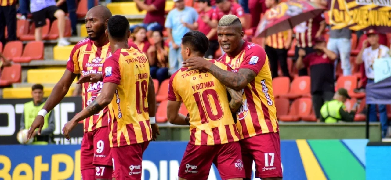 Tolima se quedó con los 3 puntos en la fecha 2 ante Once Caldas. / Foto: Vizzorimage.