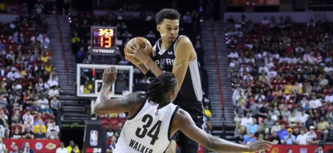 Victor Wembanyama, jugador de San Anotnio Spurs - AFP