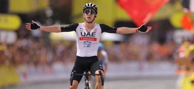 Adam Yates, primer líder del Tour de Francia 2023 / AFP