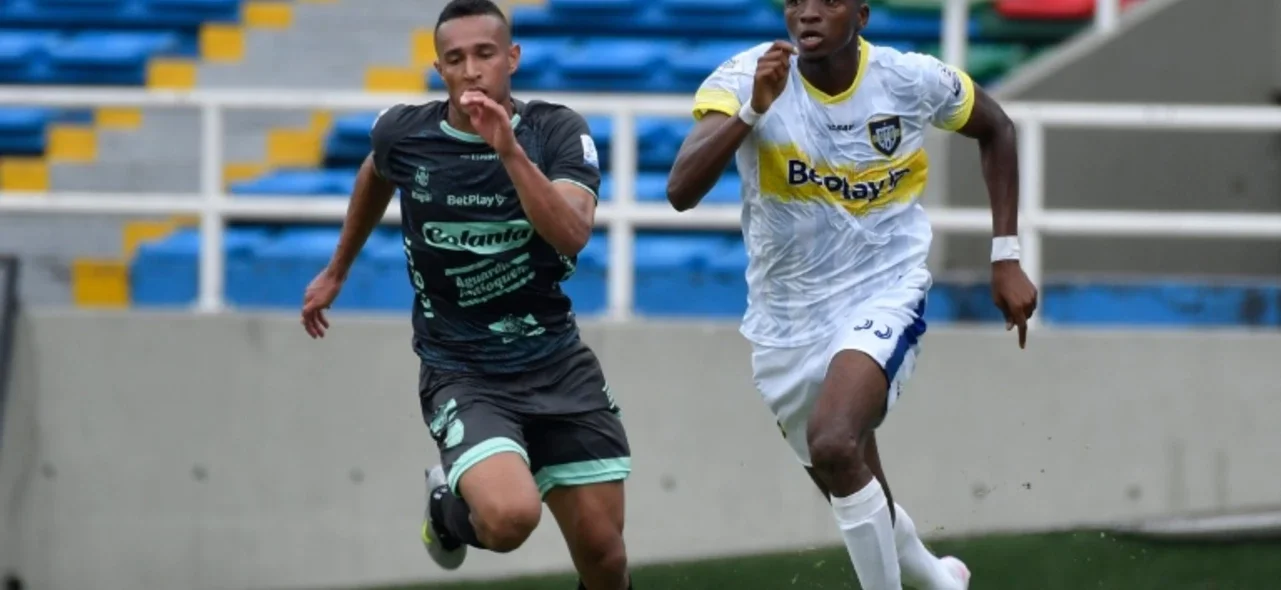 Boca Juniors de Cali se estrenó como local y empató con Leones - VizzorImage / Gabriel Aponte