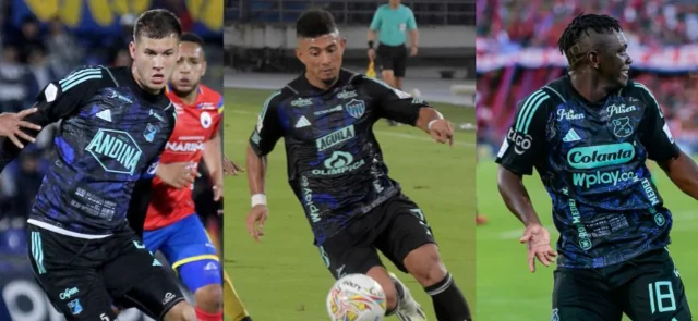 ¿Millonarios, Junior y Medellín jugaron con la misma camiseta? / Fotos VizzorImage
