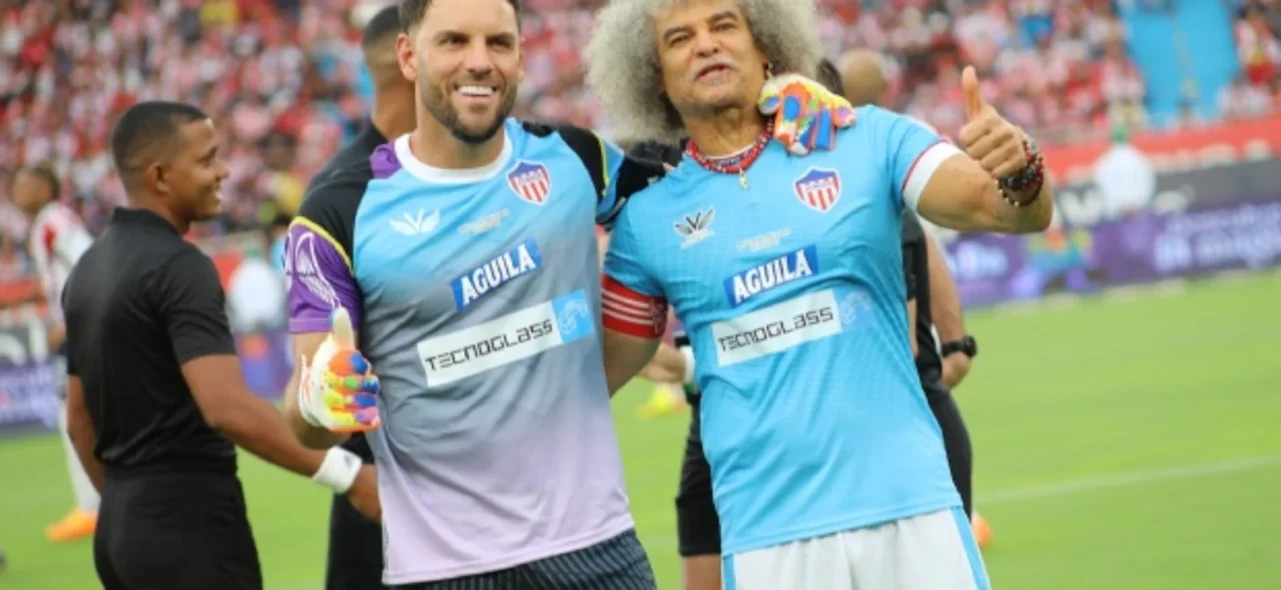 Así fueron los goles en la despedida de Sebastián Viera. / Foto: VizzorImage - Jairo Cassiani