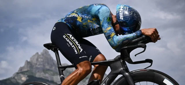 Harold Tejada, ciclista colombiano / AFP