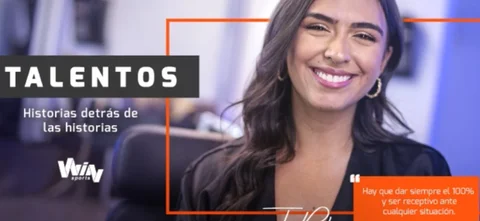 Jessica Bohórquez, presentadora de Win Sports.