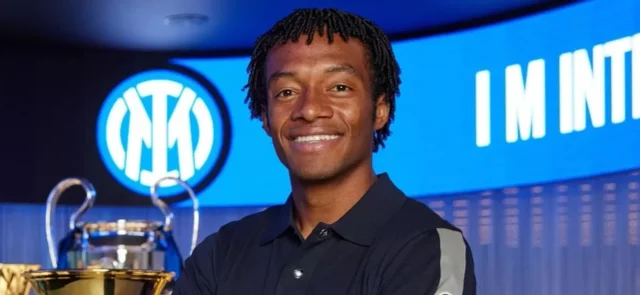 Juan Guillermo Cuadrado fue anunciado como fichaje del Inter de Milán - Twitter: @Inter
