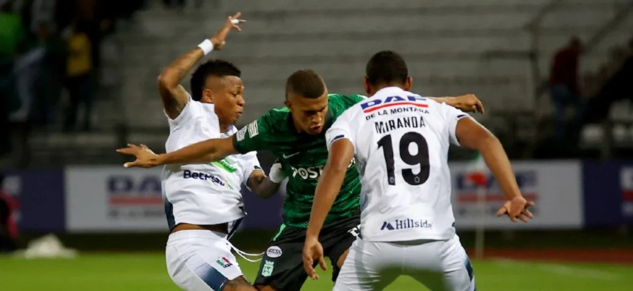 Once Caldas y Nacional empataron | Foto: VizzorImage / JJ Bonilla