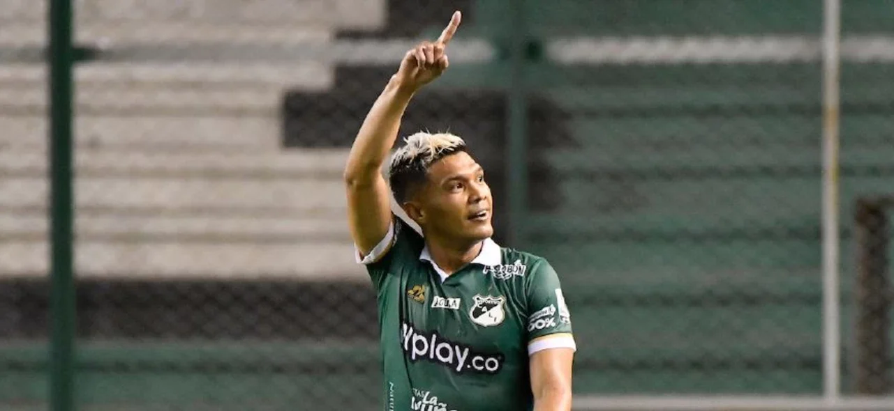 Teófilo Gutiérrez, delantero de Deportivo Cali | Foto: VizzorImage / Gabriel Aponte