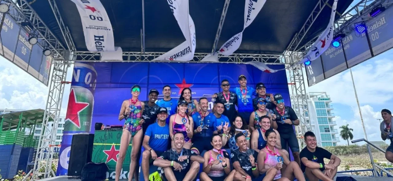 Así se vivirá la carrera de triatlón en Antioquia. / Foto: Cortesía.